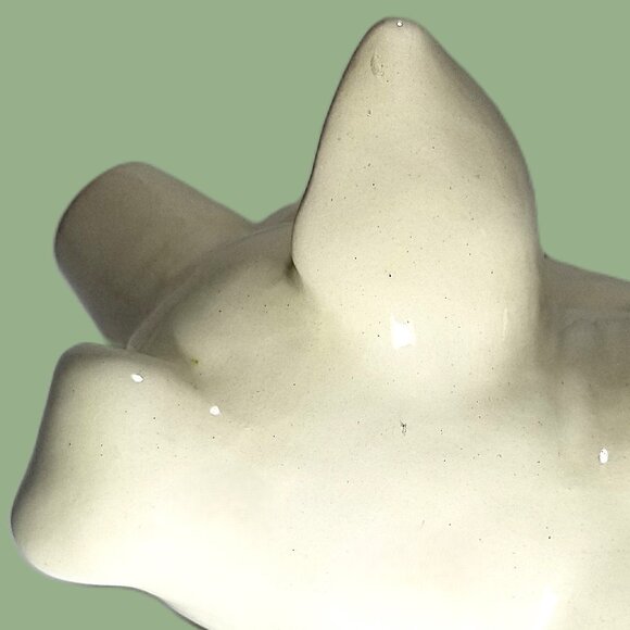 Shelf Sitter Shamrock Sleeping Piggy Cute Irish & Such Specialty Ceramics Pig - Picture 10 of 11